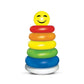 Junior Ring Stacking Toys 5 Rings Multicolour Stacker Set For Baby Boy & Girl 6 To 12 Months Smiley Ring Stacking & Sorting Mult