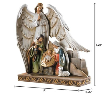 Cb Gift Tc616 Nativity Angel Figurine, 8'