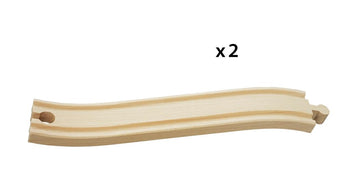 BRIO 33332 World Ascending Tracks - Wooden Train Set for Ages 3+ - Compatible with BRIO Railway Toys - One Size - FSC-Certified Wood