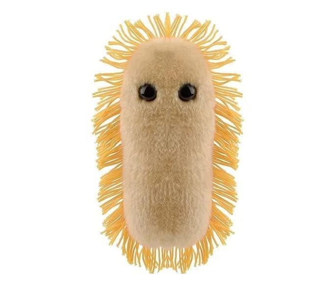 GIANTmicrobes Stomach Ache Plush Toy - Berry Color, Fun Educational Gift for Health Professionals and Humor Lovers, Model GMD0730