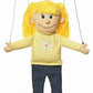 Katie Peach Girl Marionette String Puppet