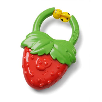 Infantino Vibrating Teethers™ - Strawberry & Grape, 1 Count, Soft Baby Teething Toys for Soothing Relief