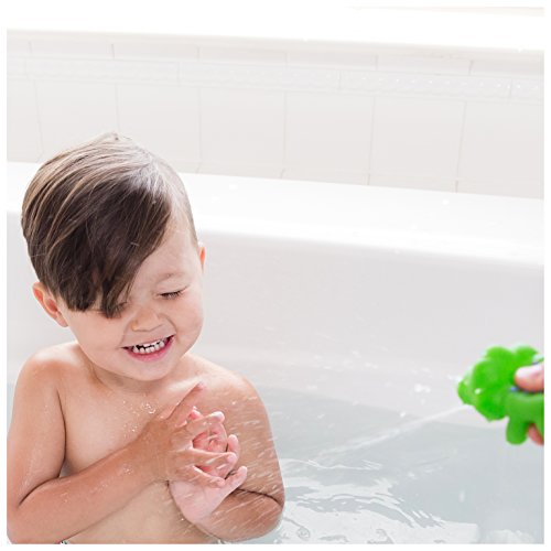 Nuby 10 Count (Pack Of 1) Little Squirts Fun Bath Toys, Assorted Characters