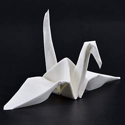 Sumag Origamagic Magic Trick - Magic Origami Paper For Kids - Scarves To Paper Crane Trick For Magician (White)
