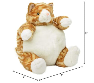 Unipak 9' Plumpee Orange Tabby Cat