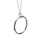 Momomage 1 Pc Ring And Chain (Large Ring) Magic Tricks Metal Knot Ring On Chain Magic Prop Close Up Street Magic Illusion (Silve