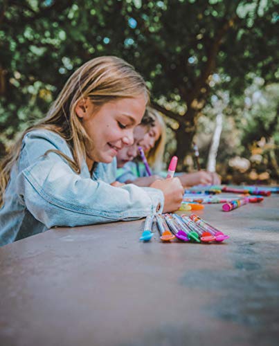 Colored Smencils - Patented Gourmet Scented Colored Pencils Made From Recycled Newspapers, 10 Count, Gifts For Kids, School Supplies, Classroom Rewards