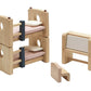 Plantoys Neo Line Of Wooden Dollhouse Furniture - Children'S Room (7304) | Sustainably Made From Rubberwood And Non-Toxic Paints