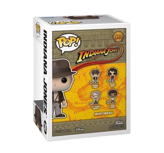 Funko Pop! Movies: Indiana Jones And The Dial Of Destiny - Indiana Jones Bundled With A Byron 'S Attic Protector