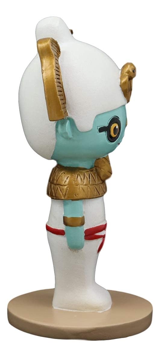 Ebros Weegyptians Collection Egyptian God Osiris Statue 4.25' Tall Patron Of Fertility Death And Resurrection Ancient Deities Gods And Goddesses Of Egypt Collectible Figurine Accent Sculpture