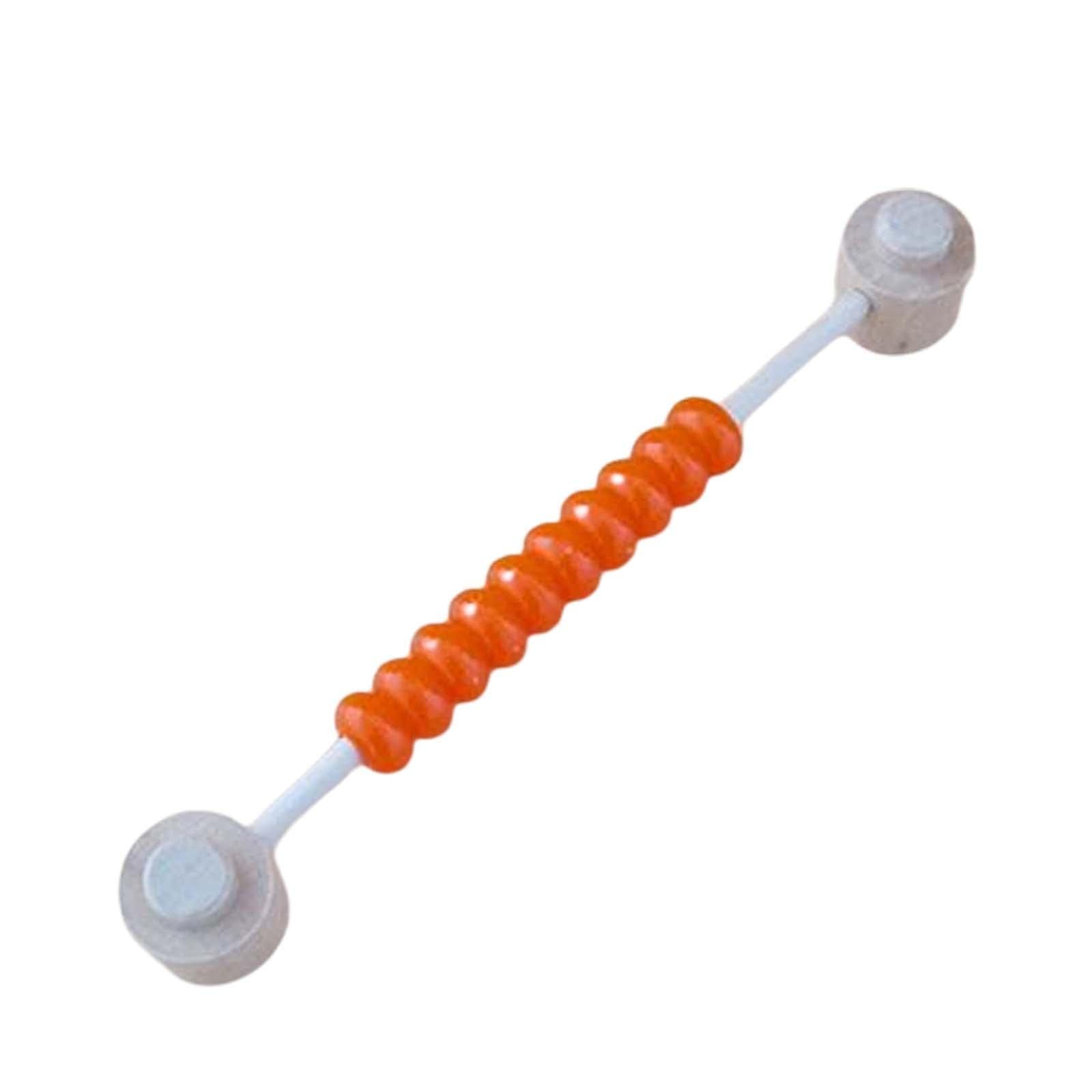 Calandis Abacus Busy Board Counting Sensory Toy Wooden For Preschool Orange | Developmental Baby Toys | Toys For Baby