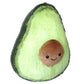 Squishable Avocado Plush - 15" Green Comfort Food Toy, Soft Polyester, Model 103984