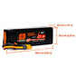 Spektrum 22.2V 7000mAh 6S 30C Smart LiPo G2: IC5, SPMX76S30