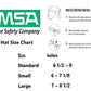 MSA Skullgard Full-Brim Hard Hat, Standard Size, Phenolic Resin, Natural Tan, Model 454664, Radiant Heat Protection up to 350F