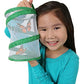Insect Lore Mini Butterfly Habitat | Clear Mesh, Zipper, 8” Tall | Pop Up Folds Flat | Habitat For Most Insects