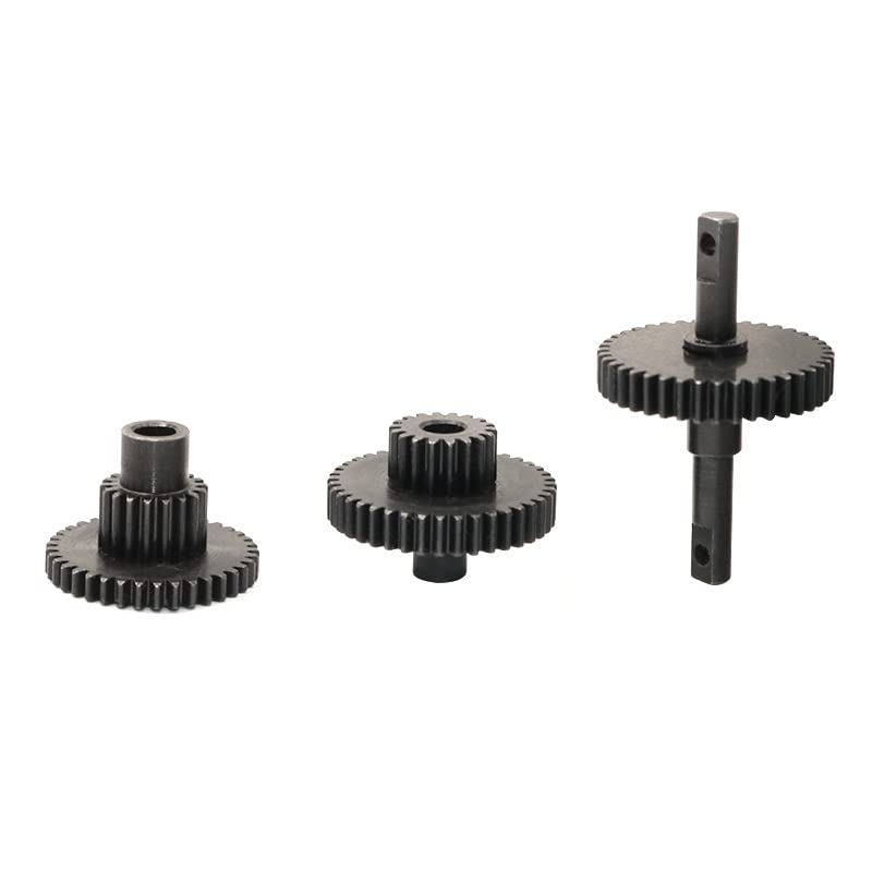 KYX Racing Hardened Steel Transmission Gear Set Gearbox Gear Set Upgrades Parts Accessories for 1/18 RC Crawler Car Traxxas TRX4