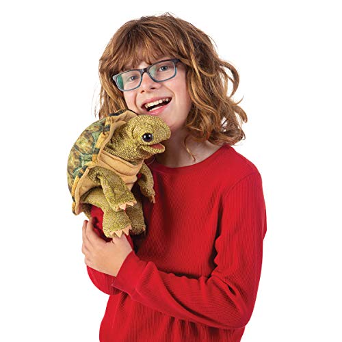 Folkmanis Standing Tortoise, Brown/A