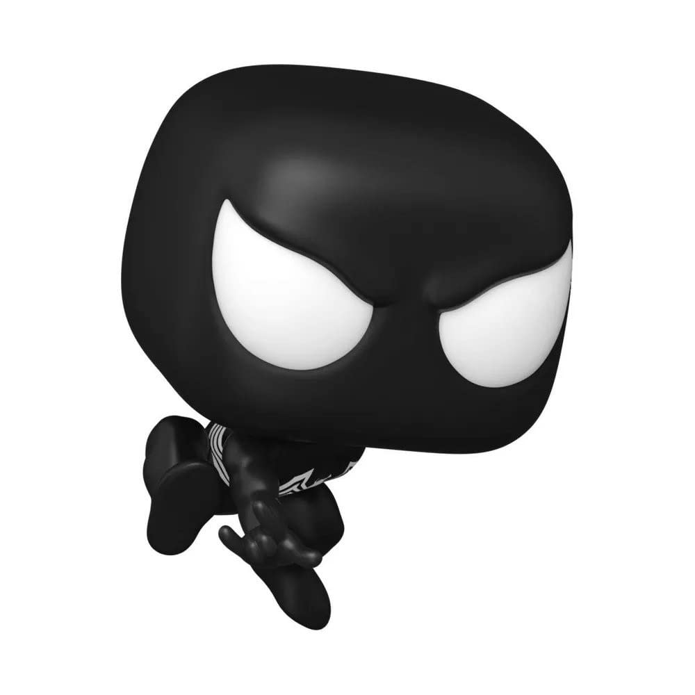 Funko The Amazing Spider-Man Black Suit Pop! In Comic Book Display Case - Limited Edition Exclusive