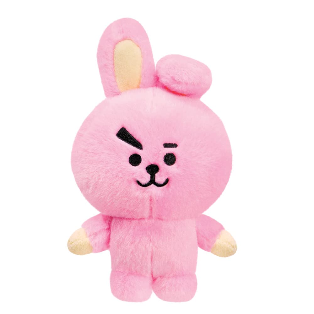 Aurora BT21 Cooky Plush Toy 17 cm Puluche Doll Official Merchandise, Pink