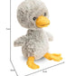Compendium - An Adorable Stuffed Duckling Plush, Companion To The Book Finding Muchness, 5' W X 7' H X 5' D