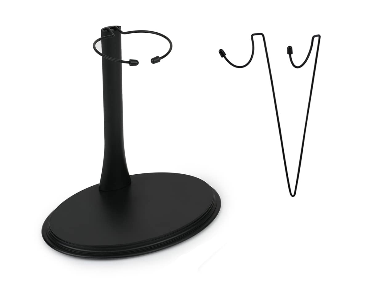 Ds. Distinctive Style 1/6 Scale Action Figure Display Stand Set (U And C Clips) For 12 Inch Action Figure, Adjustable Height (5 To 8 Inches)