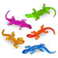 Sticky Lizard Jelly | Stress Relief Squeeze Stretchy Animal | Wall Crawling Party Favours | for Boys and Girls | Multicolour, Pa