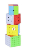 Toy Arena Cube Combo Set of 2x2 3x3 4x4 5x5 High Speed Magic Puzzle Cube