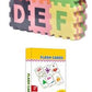 Pancikaa Combo Of Flash Cards 6 In 1 (Alphabet, Varan Mala, Number, Colors, Shapes And Food) And 36 Pieces Mini Interlocking Lea