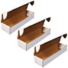 3-Pack  800-Count Trading/Gaming Card Storage Box  Woodhaven Trading Firm Brand