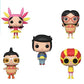 Funko Pop! The Bob's Burgers Movie Complete Set of 5 - Multicolor Vinyl Collectibles