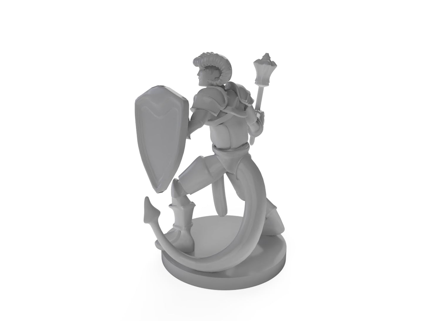 Tiefling Male Cleric Tabletop Dnd Gaming Miniature