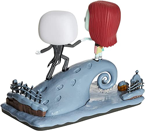 Funko Pop Movie Moment: Nightmare Before Christmas - Jack And Sally On The Hill Collectible Figure, Multicolor