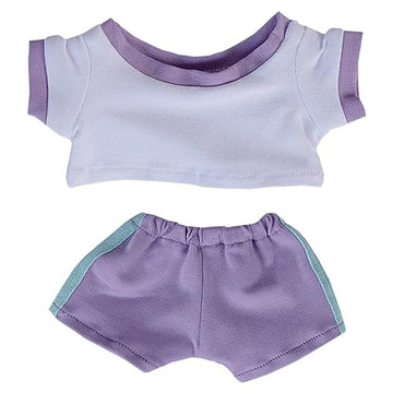 Niannyyhouse 10Cm 15Cm 20Cm Plush Doll Clothes Contrast T-Shirt Pants Sportswear Set Soft Stuffed Plush Toy Dress Up Accessories