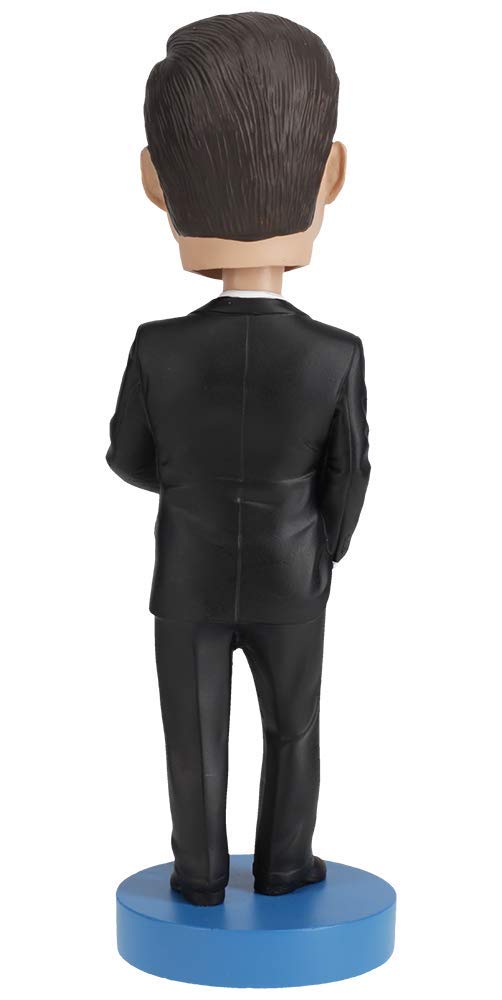 Royal Bobbles John F. Kennedy Bobblehead - 8" Premium Polyresin Figure, Brown, Model RB1205, Unique Serial Number, Exquisite Detail