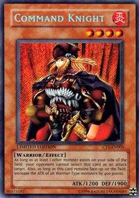 Yu-Gi-Oh! - Command Knight (Ct1-En003) - 2004 Collectors Tins - Limited Edition - Secret Rare