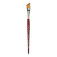 Princeton Velvetouch Short Handle Angle Shader Paint Brush | Precise Brush for Fine Detail | Velvetouch Comfortable Handle | Ang