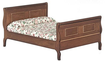 Dollhouse Miniature Davis Sleigh Bed