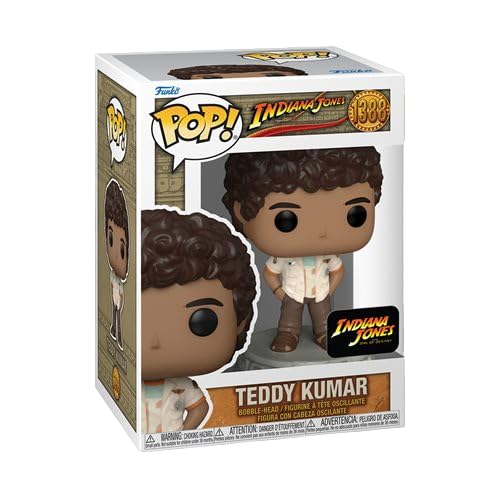 Funko Pop! Movies: Indiana Jones And The Dial Of Destiny - Teddy Kumar Bundled With A Byron 'S Attic Protector