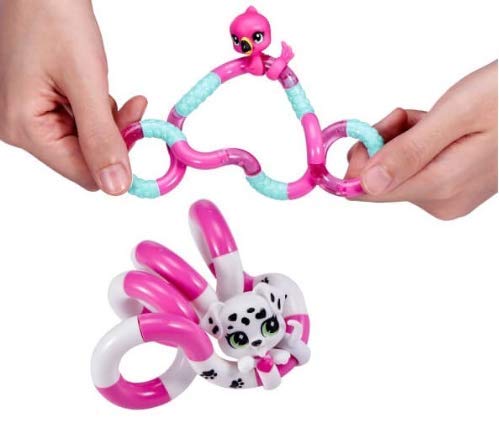 Tangle Jr. Pets Poppy The Puppy Fidget Toy - Twisted Fidget For Hands - Tangled Toys Improve Fine Motor Skills - Twist Fidget Toy For Kids And Adults