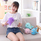 CASAGOOD Cute Purple Narwhal Plush Toy - Medium Soft Whale Stuffed Animal for Babies and Kids