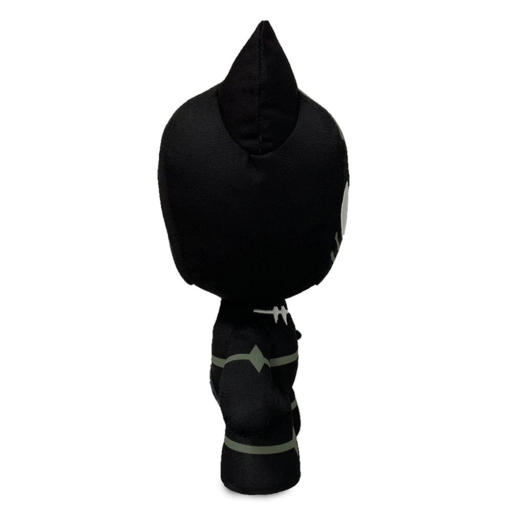 Disney Store Marvel Black Panther Plush Toy - 10 Inch, Multicolored, Soft Nylex/Polyester Materials, Model 412302400080
