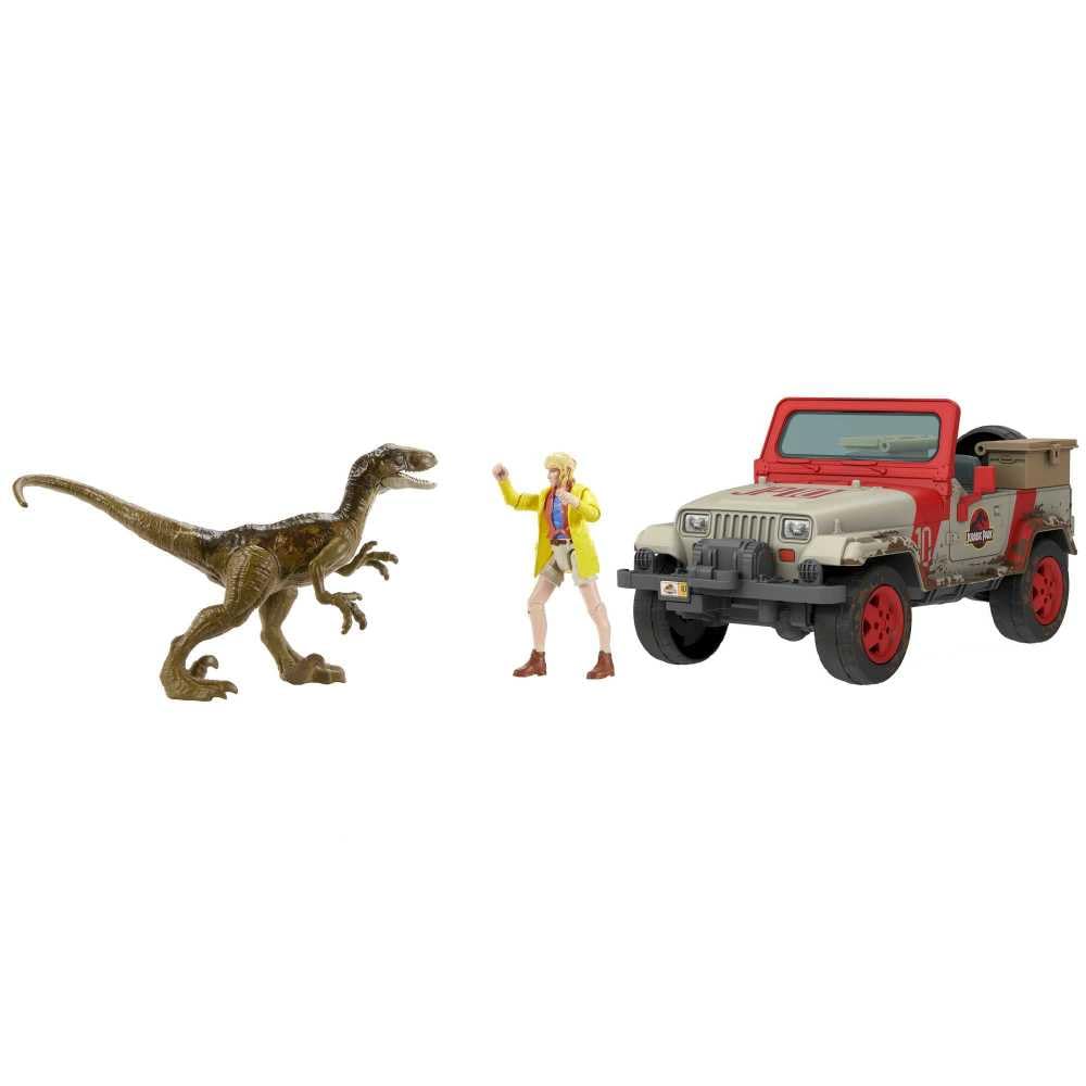 Jurassic World Dr. Ellie Sattler Dinosaur Toy Risky Legacy Rescue Pack for Ages 4 and Up