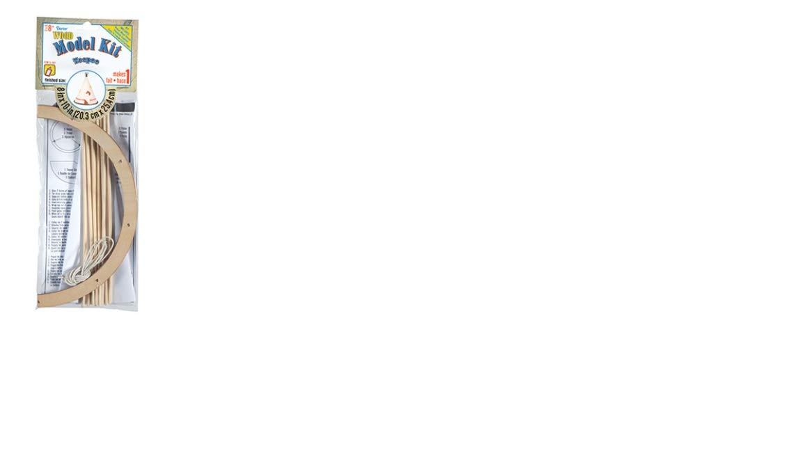 Darice 9184-11 Wood Tepee Kit