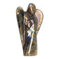 Nelson Creations, Llc Hand-Carved 2 Inch Labradorite Guardian Angel Natural Gemstone Healing Figurine