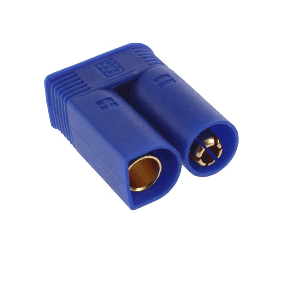 LINSYRC 10Sets EC5 Battery Connector Adapter Gold-Plated 5MM Banana Plug Bullet Male Female Connector for RC ESC Lipo Battery