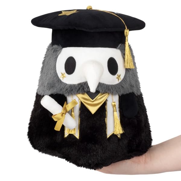 Squishable / Mini Graduation Plague Doctor Plush