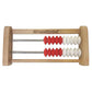 Hand2Mind Mini 20 Bead Wooden Rekenrek, Abacus For Kids Math, Math Manipulatives Kindergarten, Counting Rack For Kids, Counters For Kids Math, Educational Toys For Elementary Kids (Set Of 4)