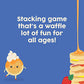Ridley'S Games: Waffle Topple | Fun Food Balancing Game For All Ages | Game For 2+ Players With 15 Minute Playtime For Ages 6+ |