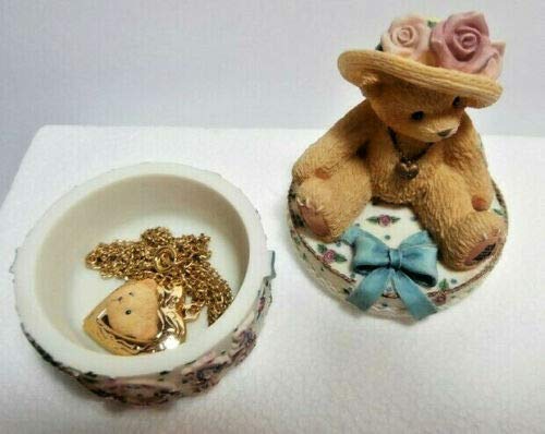 Cherished Teddies Mom Covered Box With Necklace 306614