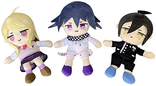 Groydbna Anime Plush Doll Cosplay Plushie Figure Cute Stuffed Keychain,(Saihara Shuichi)